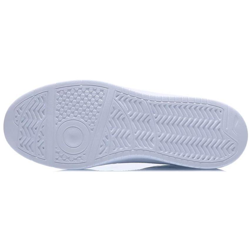 Li Ning Floating Boat Slip Resistant, Impact Resistant, Abrasion Resistant Low top Skateboard Shoes Men's Black White AGCS419-1(Team204-)