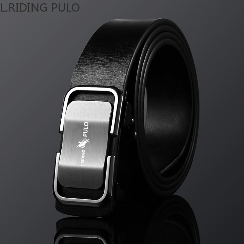 Belt Men's Durable Toothless Inner Wear Automatic Buckle Business Casual Versatile Pants Belt
