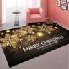 Christmas Door Carpet Floor Mat Halloween Living Room Coffee Table Mat Bathroom Thickened Non-slip Floor Mat