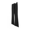 Mens Vintage Washed Black Denim Jeans Straight Fit Loose Wide Leg Pants Casual Streetwear