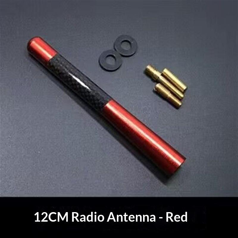 1 Set Universal Long Short Auto Roof Carbon Fiber Radio Aerial Accessories Enhanced Signal Tools Car Roof Antenna