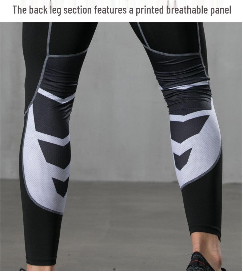 Quick-Dry Stretch Running & Sports Leggings for Fitness and Training