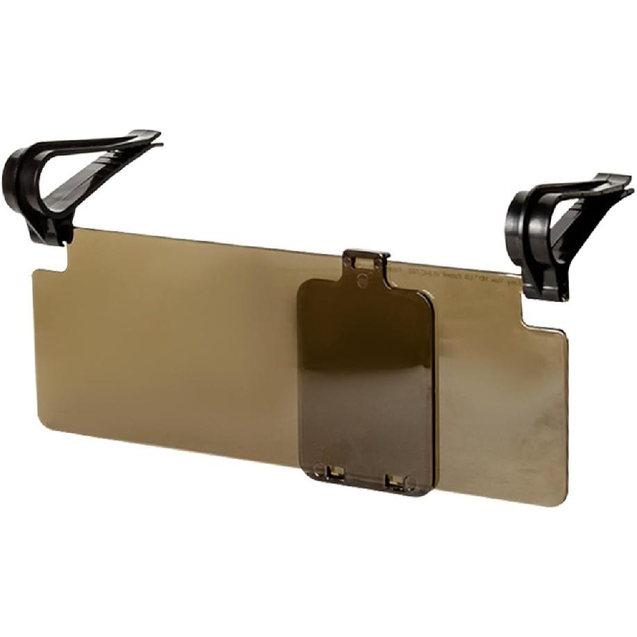 Anti-Glare Car Sun Visor Extender, 2 in 1 Day and Night Polarized Car Visor, Safety Driving Sunshade Extender Anti-Dazzle Sun Blocker Protect from 1PC