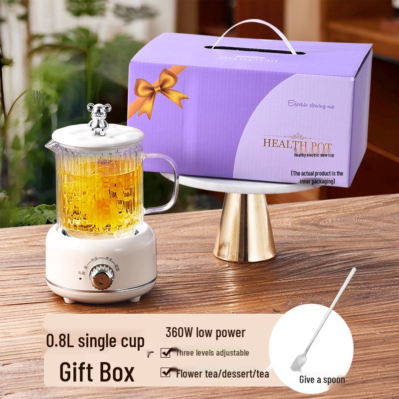 Yueerde Multi-Function Electric Heating Cup - Mini Tea & Health Pot for Office