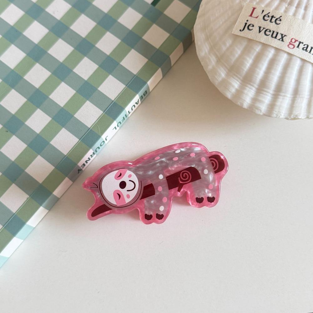 Elephant Cartoon Animal Hair Claw Butterfly Geometry Shark Clip Fashion Sweet Hair Clip  Girls