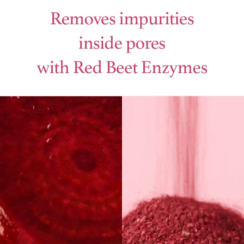 from from Beet Purifying Mask Red Sebum Sensitive Skin [I'm Official] I'm 110g, Wash-Off Mask, Beet, Moisturizing, Anti-Aging Care, Soothing,