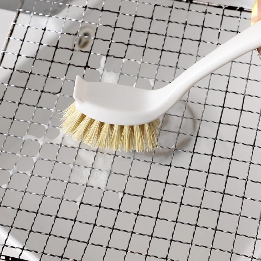 Long Handle Kitchen Brush Oil-proof Utensils Cleaning Brush  Pots Pans Utensils Cleaning