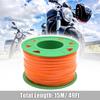 Universelles 15M Motorrad Silikon Kraftstoff Benzin Öl Rohr Schlauch Leitung Orange