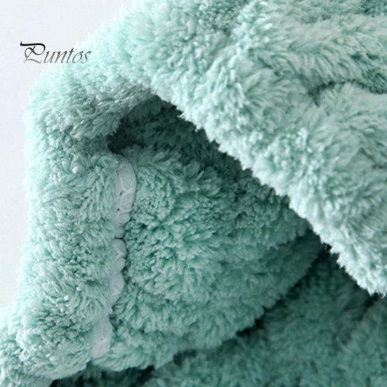 Kids Hair Towel Wrap Dry Hat Cartoon Super Soft Bunny Ears Coral Fleece Drying Microfiber Rabbit Shape Wipe Daily Use Bath