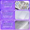 Card Album 4 Compartments, 400 Slots, with Handle, YOUKUKE Trading Card Binder