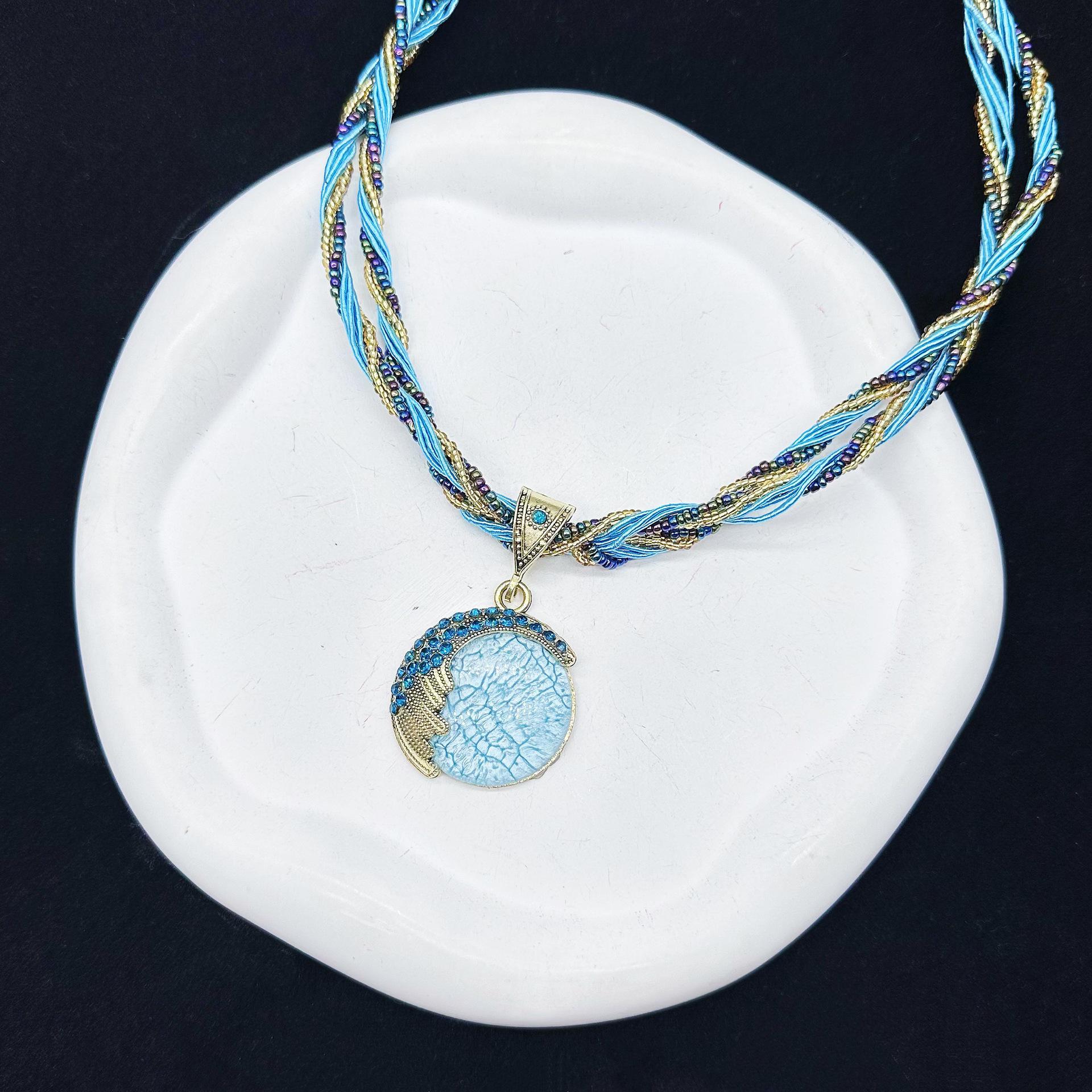 Trendy Vintage Bohemian Ethnic Beaded Necklace