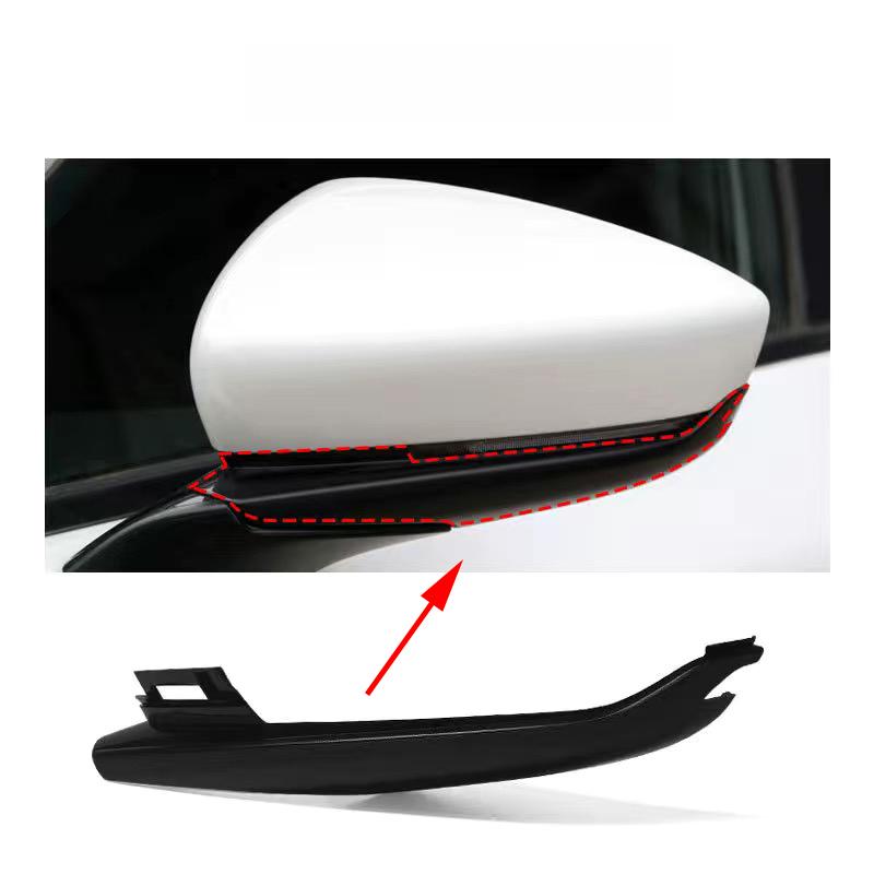 Auto Left Right Rear Heated Mirror Cover Glass Frame Turn Signal Light Bottom Lower for Mazda CX30 CX-30