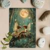 Enchanted Forest Elves  Metal Tin Sign  Whimsical Fairy Tale Wall Art for Cafes Garages Schools Bedrooms Offices Librarie
