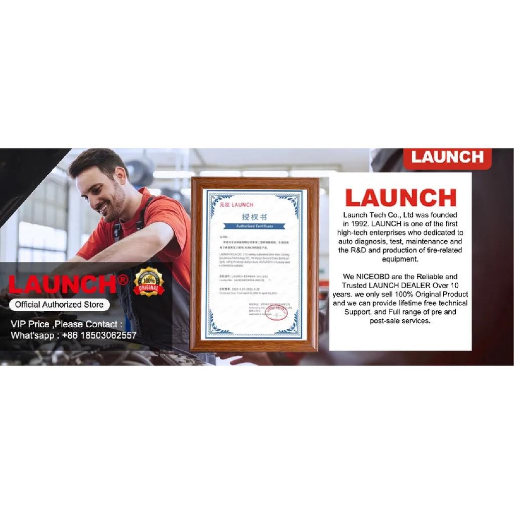 LAUNCH CRP129E V2.0 2025 OBD2 Scanner 12 Reset ABS SRS Transmission Engine Code Reader Lifetime Free Update Diagnostic Scan Tool