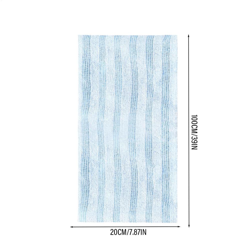 1 Stück Peeling-Waschlappen Rückenbürste für Dusche Silberionen Multifunktions-Schaumbadetuch Ultralange Peeling-Tücher