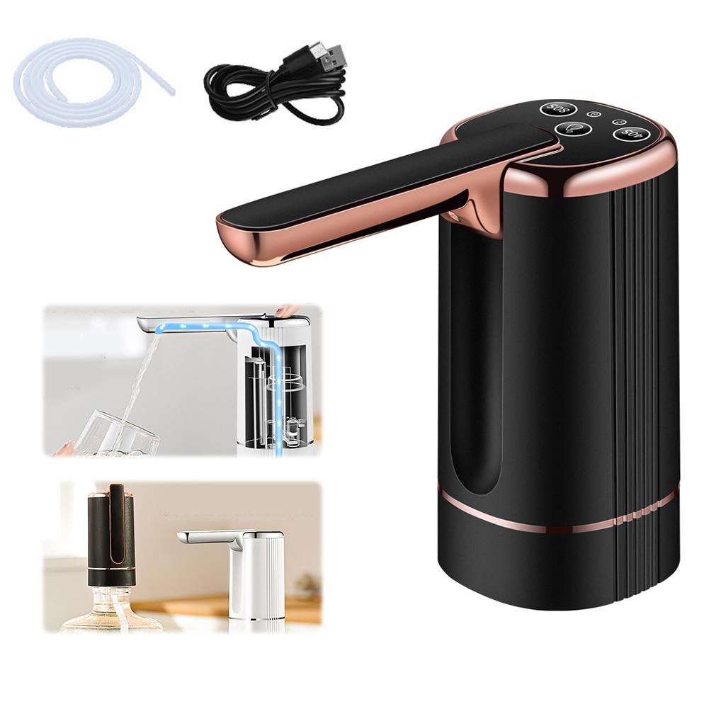 Portable Water Bottle Pump USB Charging Electric Drinking Water Pump Suitable To Camp Travel Home Office