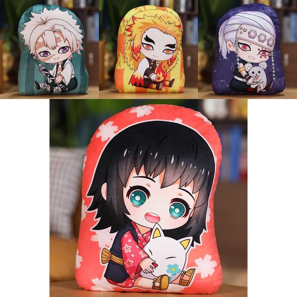 Anime Demon Slayer Kimetsu No Yaiba Plush Pillow Pendant Stuffed Toy Perfect For Collection And Decoration
