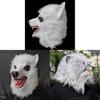 New Plush Gray Wolf Mask Halloween Party Animal Costume With Diy Fun For Cosplay Events