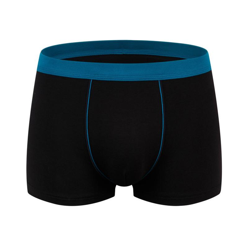 

Бесшовные хлопковые мужские боксеры-брифы больших размеров - Дышащие шорты с четырьмя углами для мужчин среднего возраста и молодых студентов 5XL (160-175 jin)