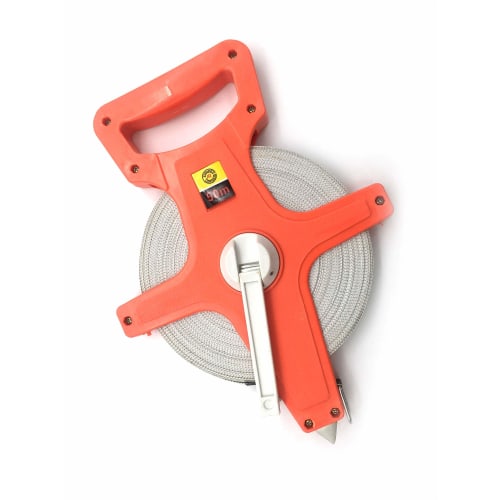 Plastic Tape Measure, Measuring Tape, Measuring Tape, Meter/Foot Display, Court Setup, Athletics (50m)