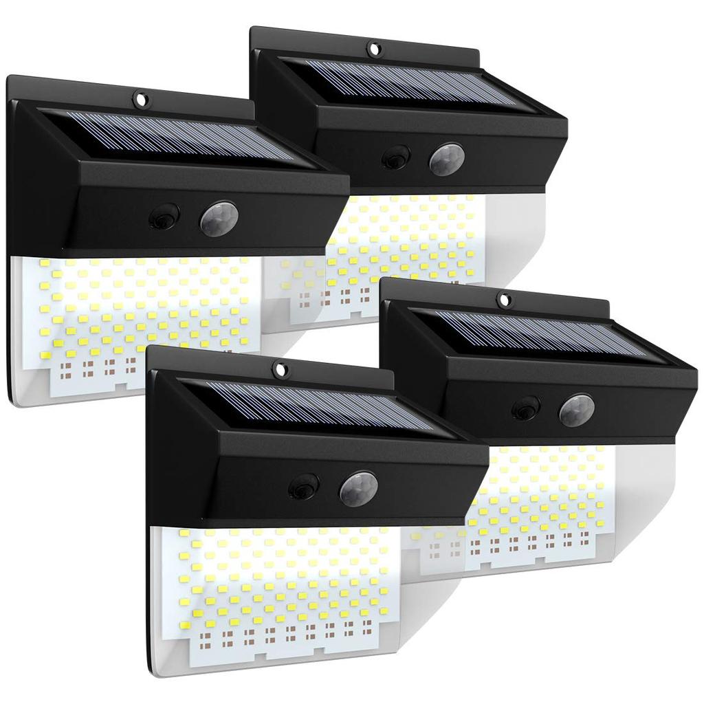 SUNVIC Solar Outdoor Waterproof Motion Sensor 172 Bright Motion 3 Lighting Solar IP65 Automatic Garden Outdoor Lighting for Parking Power Outage