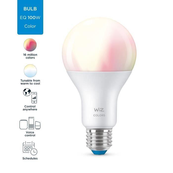 WiZ Ampoule Connectée Couleur E27 100W
