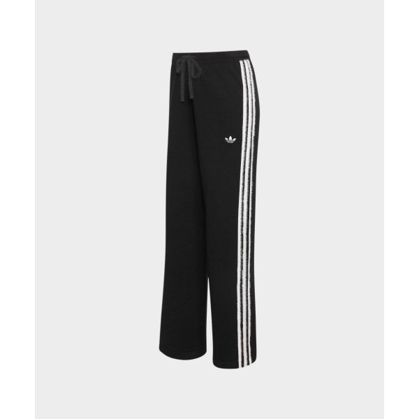 Adidas Originals Firebird Track Stripe Drawstring Mid-Rise Knit Sports Pants Women bottoms KS9363