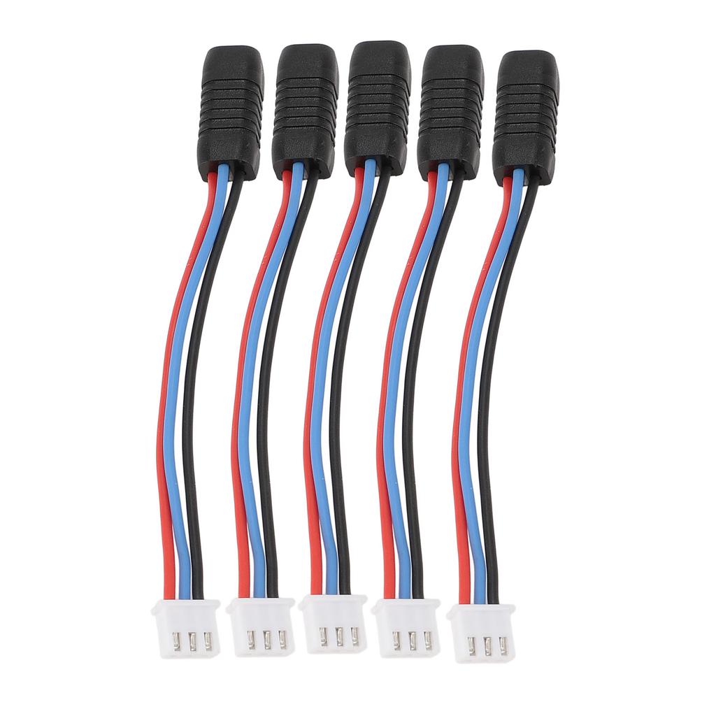 5PCS RC Crawler Battery Adapter Cable Female To Male PH2.0 3P Battery Extension Link Cable for RC
