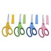 Left-Handed Scissors Student Stainless Steel Colorful Cute Scissors Children'S Small Scissors Simple Safety Office Scissors