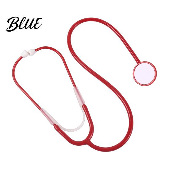 Pretend Play Medical Kit Stethoscope Prop Fake Doctor Nurse Costume Accessories Plastic Halloween Accessories Toy for Role Play Cosplay,