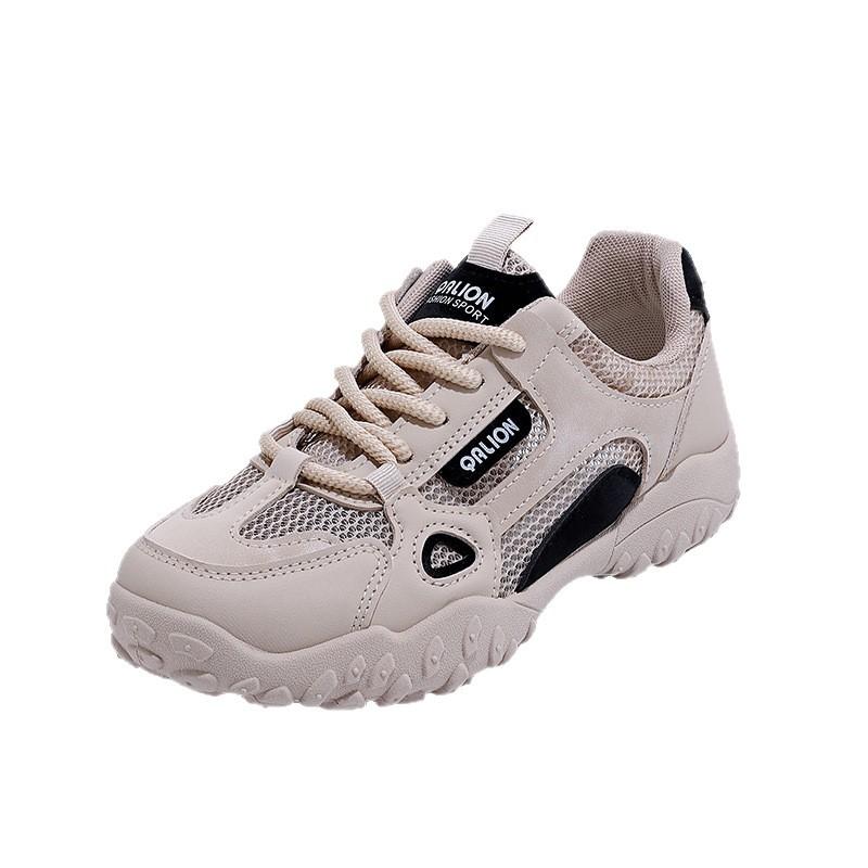 Retro mesh breathable sneakers women's German training shoes 2025 spring and summer new hundreds of casual dad shoes student running shoes