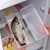 Frukt Grönsaks Avlopp Crisper Organizer Tomat Vitlök Lök Citron Förvarare Återanvändbar Förtjockad Plast Köksaccessoarer Transparent
