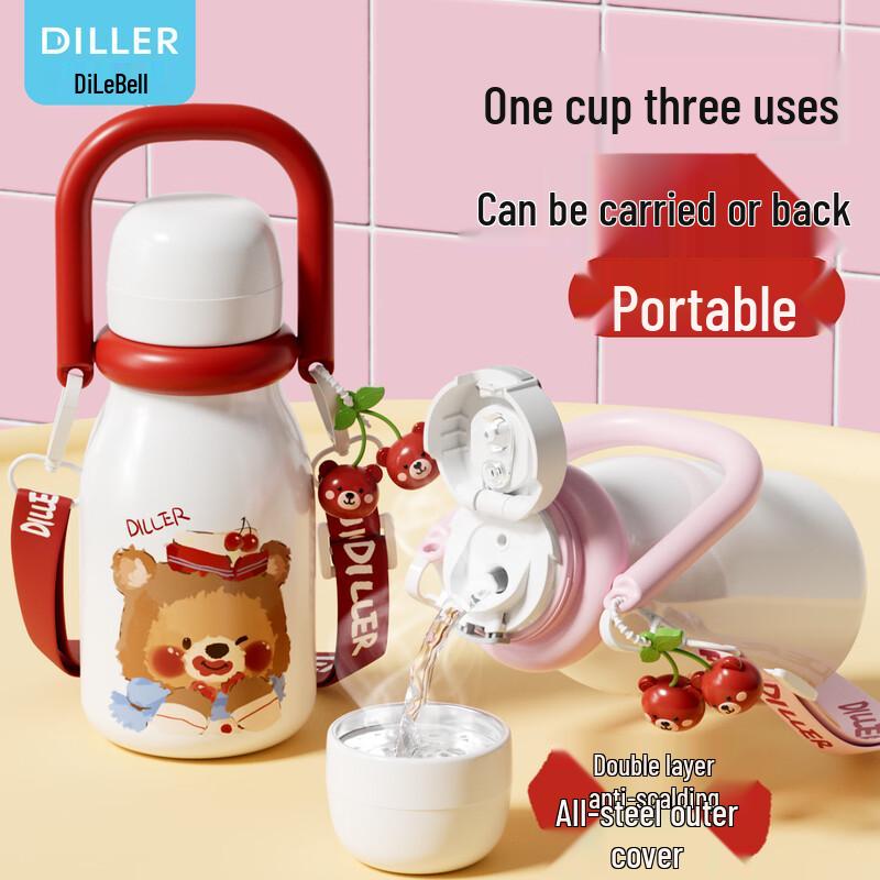 Dilabel Capybara Insulated Water Bottle