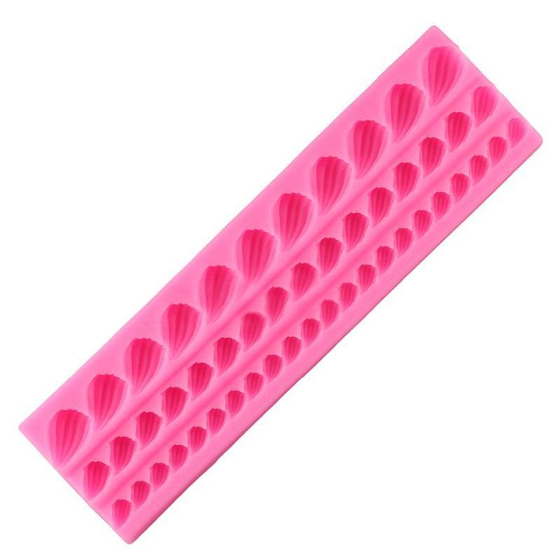 Mucegai în relief pentru fondant de dantelă din silicon Sugarcraft Instrument pentru formarea torturilor