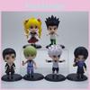 High Quality Q Version Hunter X Hunter Action Figures Collectible Toys Set Of Six