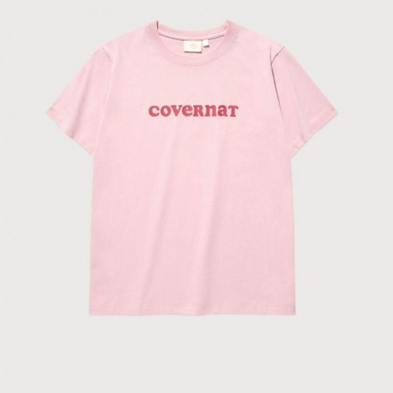 CovernoT Women Cool CoTTon Cooper Logo T shirT B1 co2502sT70 Wh Ch Sb Li Pi