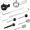 Camshaft Timing Belt Alignment Kit with Locking Fixtures, Steel Components and Carry Case for 1.9 1.6 2 Liter Common Rail Service Work