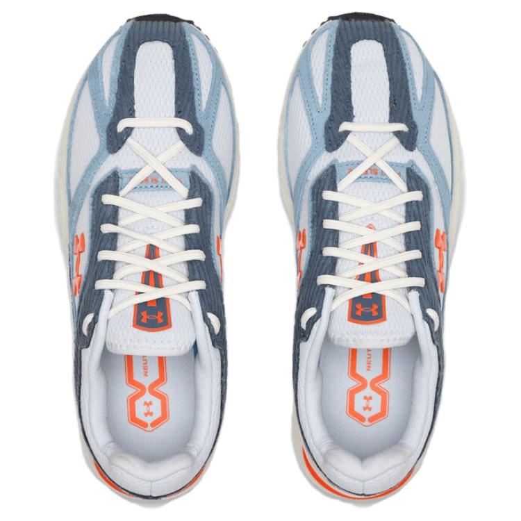 Under Armour HOVR Apparition Cord Comfortable Lightweight Rebound Lifestyle Shoes Unisex Sneaker Gray Blue 6010420-014