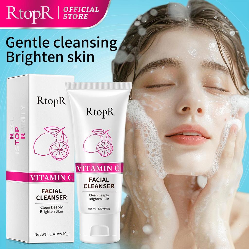 VC Facial Cleanser Deep Cleansing Exfoliating Moisturizing And Brightening The Complexion The Skin Is Clean And Smooth