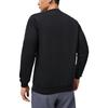 Li-Ning Fitness Series Solid Color Round Neck Logo Print Casual Long Sleeve T-Shirt Men Tops Black AWDT515-1