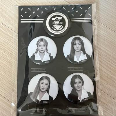 MAMAMOO Sealed Badge Set + Hwasa Badge