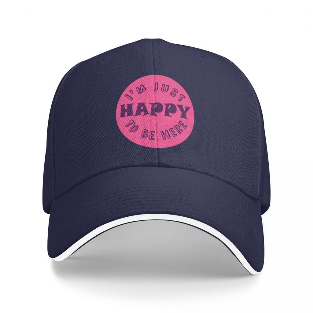 Im Just Happy To Be Here Baseball Cap Horse Hat Military Tactical  Boy Child Womens