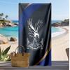 Toalla de Playa con Estampado de Fútbol del Crystal Palace, Toalla Grande Suave de Secado Rápido para Playa, Camping, Natación