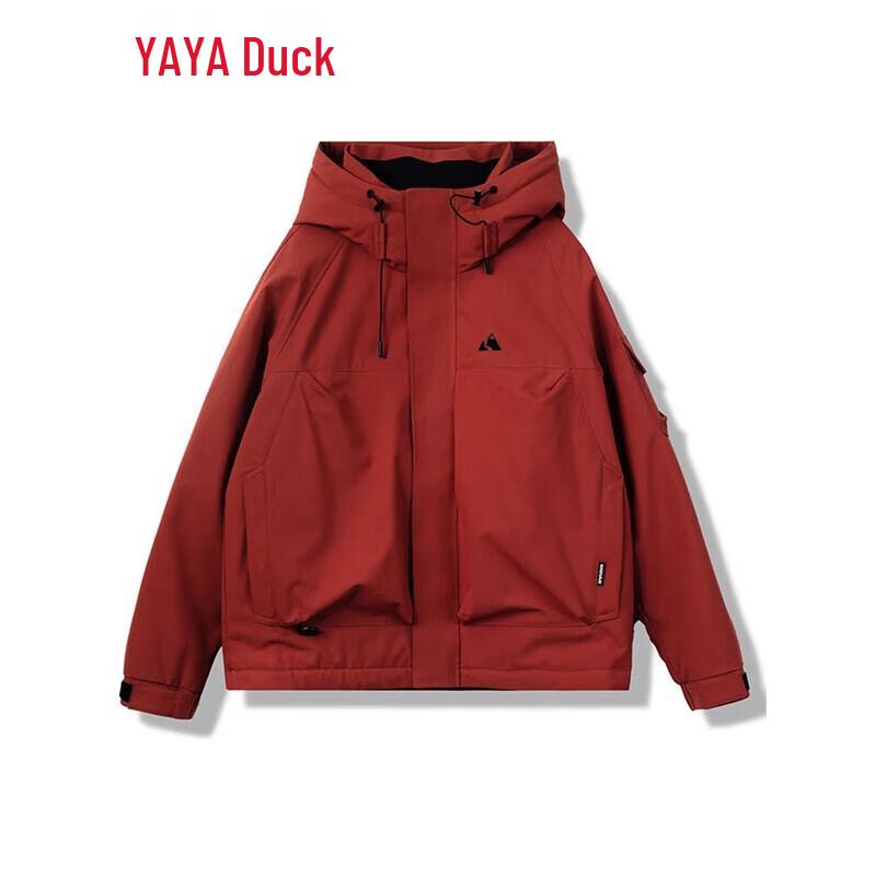 

YAYA Унисекс Пуховик Рабочий с Капюшоном S