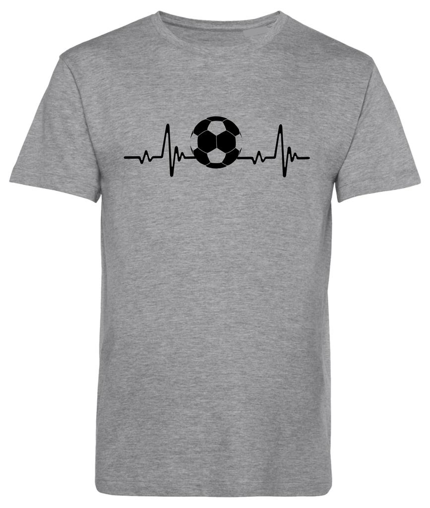 Summer Unisexs Fashion Trend Tshirt Breathable And Comfortable Football Player Ecg Heartbeat Tshirt Sports Game Lover Gift