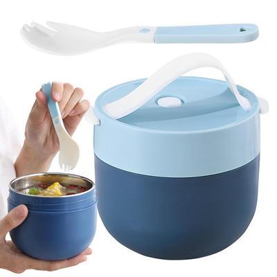 600ml Food Thermal Jar Insulated Soup Cup with Lid Containers Stainless Steel Lunch Box Thermo Keep Hot for School Children
