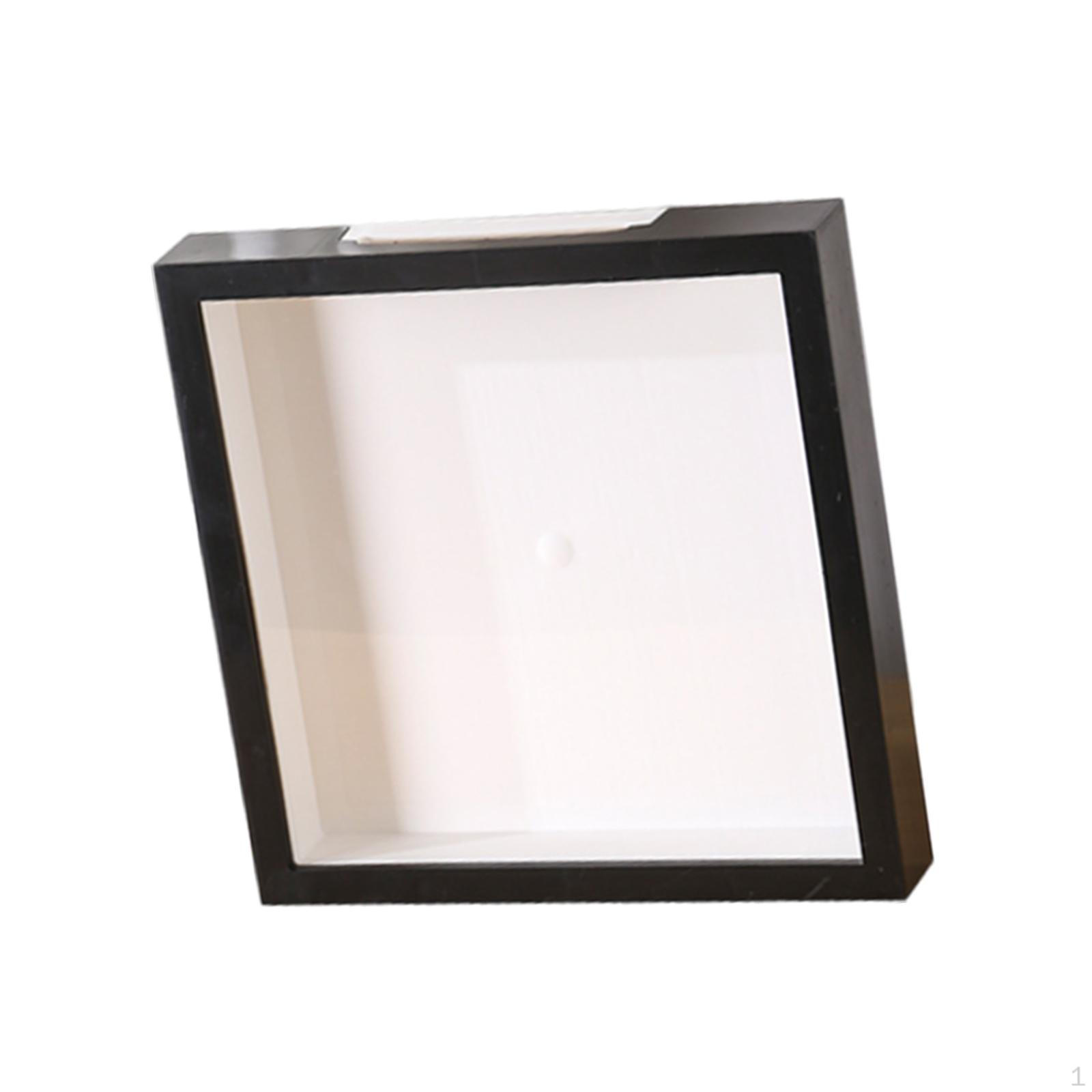 Рамка-витрина Shadow Box для медалей, памятных билетов Black and White