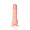 RealRock - Curved Realistic Dildo with Balls and Suction Cup 15.5 Cm