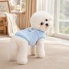 Jacquard Thicken Dog Velvet Vest Soft Cozy Dog Fleece Jacket Puppy Hoodies  Autumn Winter