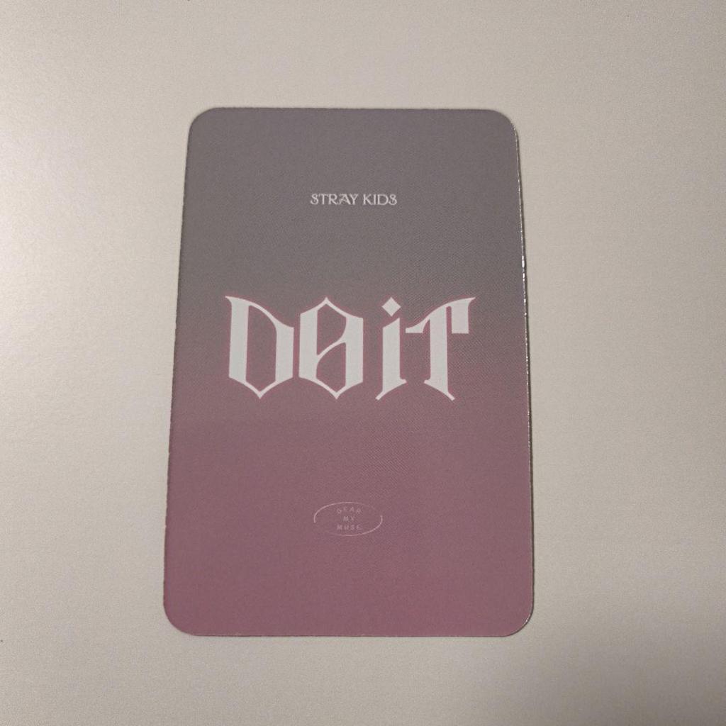 [USED] Stray Kids Bang Chan DOiT Store Bonus Trading Card DMM